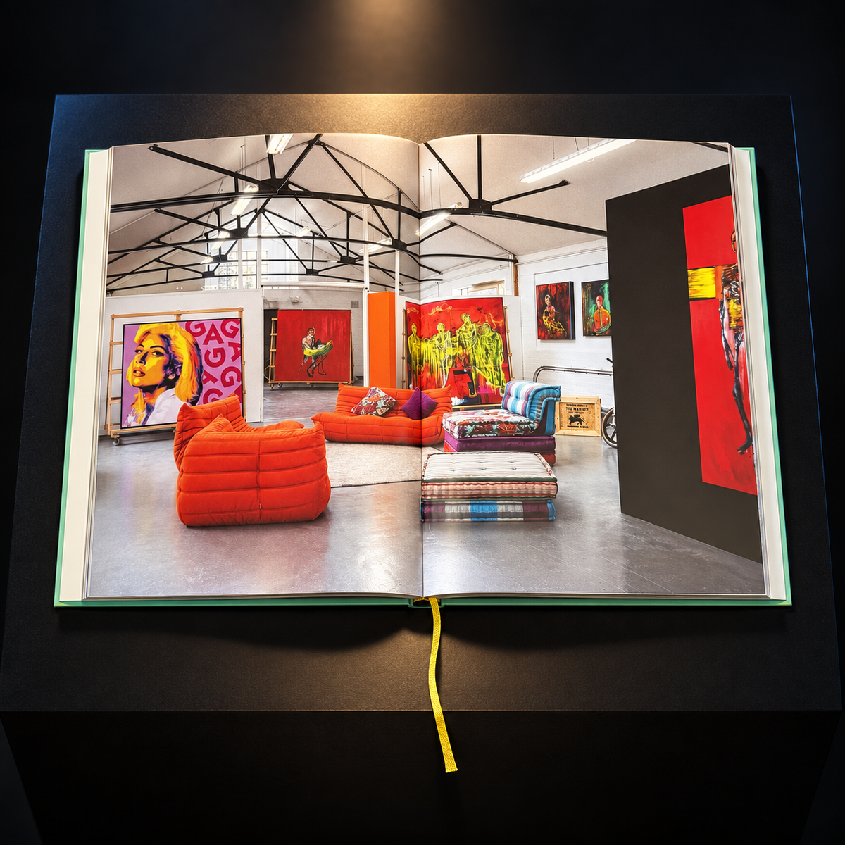 Lincoln Townley artworks inside the LTSG First Edition book