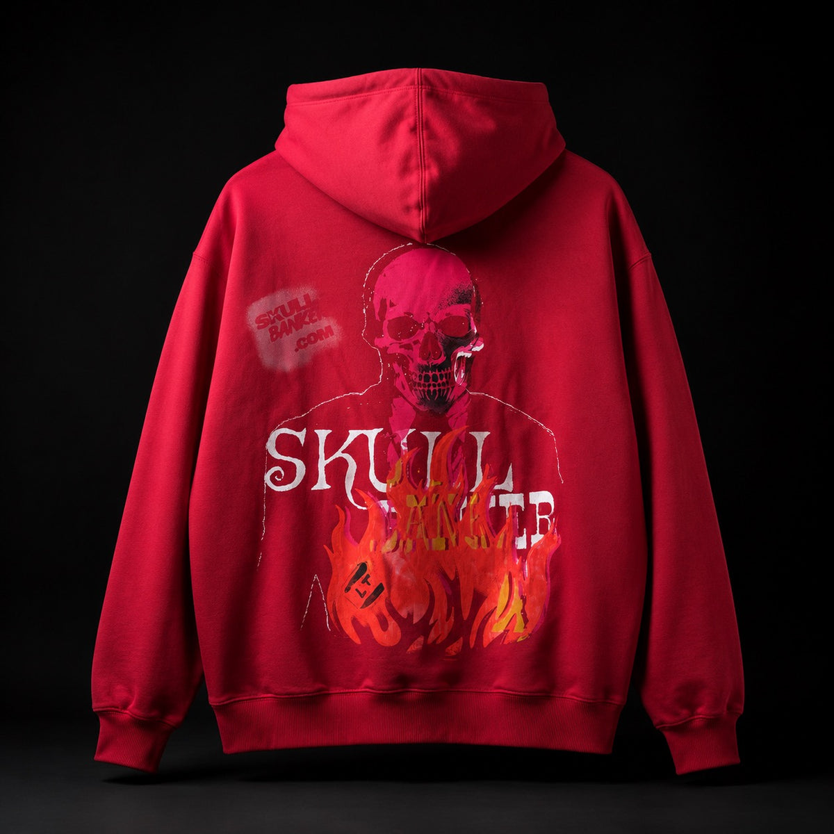 RED SKULL BANKER HOODIE