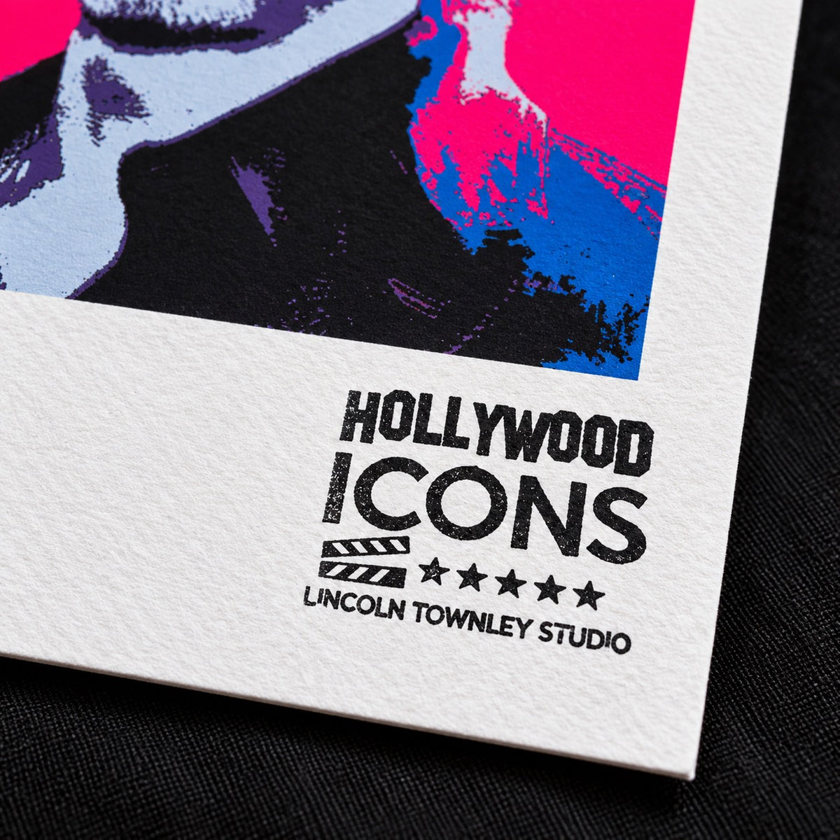 Brad Pitt Hollywood Icons studio stamp detail